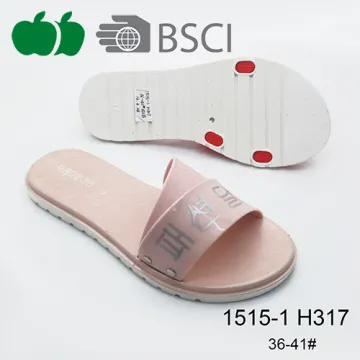 Unique Cheap Fancy Summer Outdoor Ladies Pcu Slippers