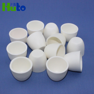 Alumina Crucible Wholesale: Corrosion Resistant Fire Assay Crucible, 50ML Alumina Ceramic Crucible