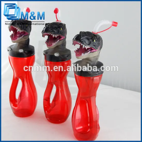 Glass Cup Lid Has A Dinosaur 2015 New Products