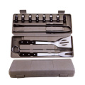 15pcs bbq tools with plastic case