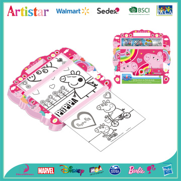 Peppa Pig rolling art desk