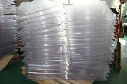 Transparent Acrylic PC Diffuser Lamp Cover