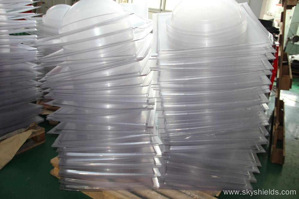 custom ceiling light PC thermoforming led lamp covers