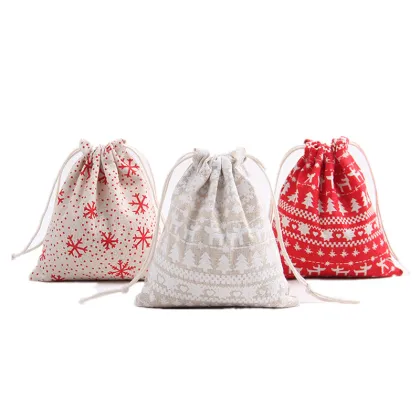 Cotton Muslin Bags Drawstring Bags