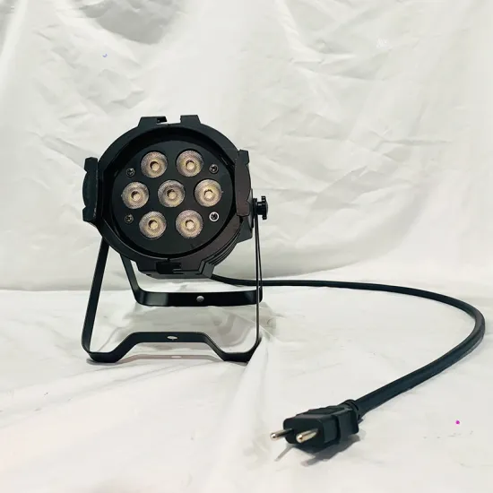 7 * 10W LED Dyeing Par Light - Full Color RGBW Stage Lighting Factory