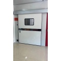 Medical aluminum electric sliding clean door single door