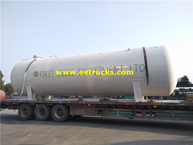 60000L 30ton Horizontal Propylene Gas Vessels