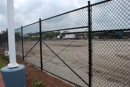 Excellent technology PVC coated chain link fence