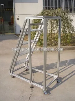 excellent duration movable aluminum ladder