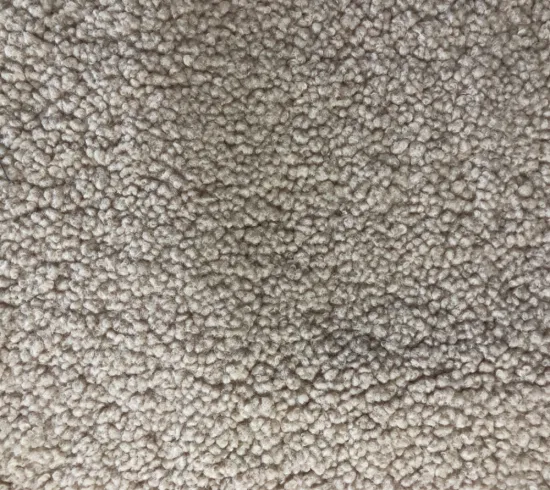 Polyester soft touch sherpa fleece fabric