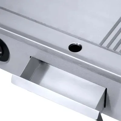 Counter Top Stainless Steel 4.4-Kw Electric Griddle for Commercial Kitchen