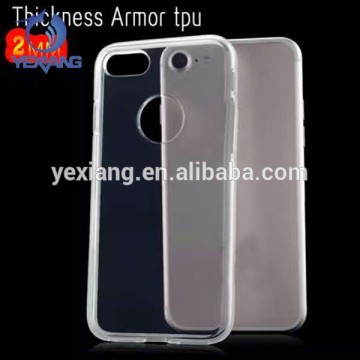High quality thickness armor tpu case cover for iphone 7 case back cover new arrival