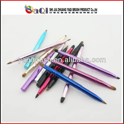 Retractable eye brush, retractable eyebrow brush, eyebrow brush retactable
