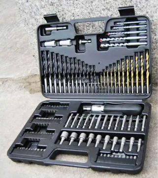 High Speed Steel Wood Metal Drilling Twist Drill 109PCS Drill Bit Set