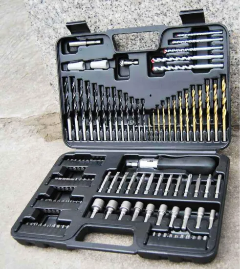 High Speed Steel Wood Metal Drilling Twist Drill 109PCS Drill Bit Set