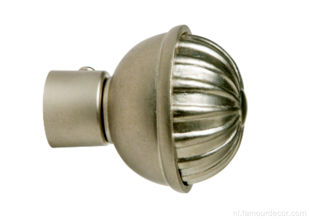 Uitlopende aluminium legering gordijnroede