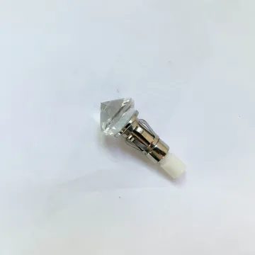 Metal and Crystal Fiber Optic End Fittings for Creating Stunning End Glow Starry Sky and Ceiling Light Decorations
