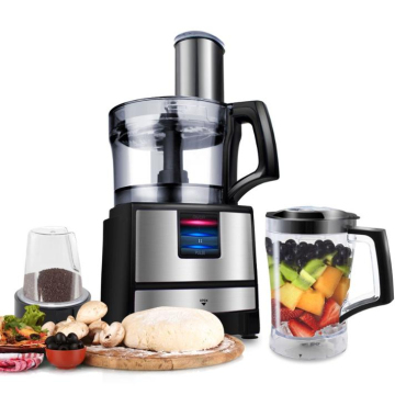 7-in-1 Food Processor Blender with Dicing Blade - Blender Mixer & Meat Grinder PC850 by National, 1.5L/0.5L Capacity