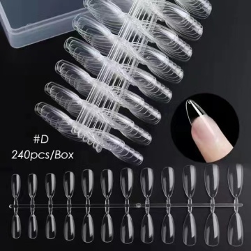 Nail Art Beauty 2023: High-Quality Full Coverage Soft Gel Nail Tips