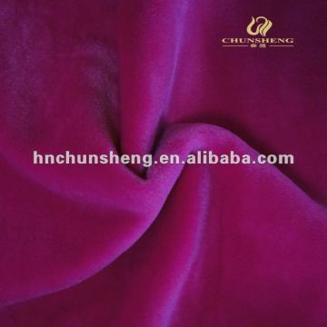 100% polyester Short velvet composite faux suede for sofa