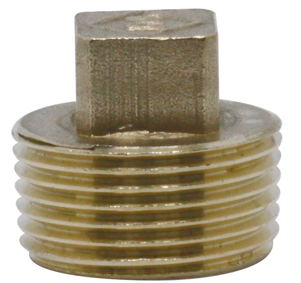 Threaded Brass Male Plug