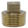 Threaded Brass Male Plug