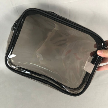 Wholesale Transparent PVC Wash Bag Travel Makeup Bag with Logo