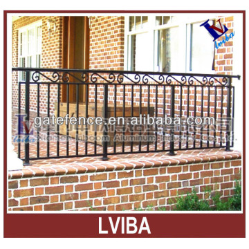 House protective outdoor iron railings