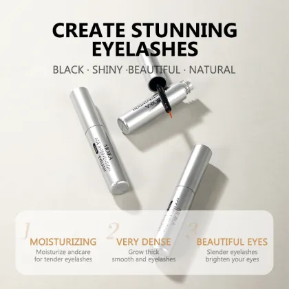 Lash Enhancing Serim: 100% Pure Natural Organic Eyelash Serum for Longer lashes
