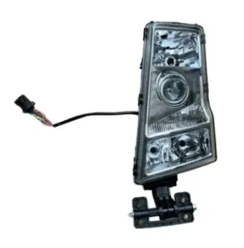 Left Side Double Headlight Assembly for Heavy Trucks