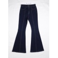 Gelegenheitsgeflügelte Jeans Frauen Jeans