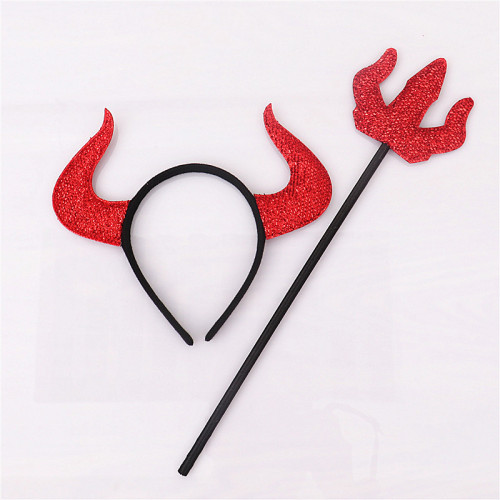 Halloween Party Cosplay Accessory Kit Evil pannband