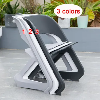 Stackable Plastic Chairs for Event Space Saving and Durable Office Dining