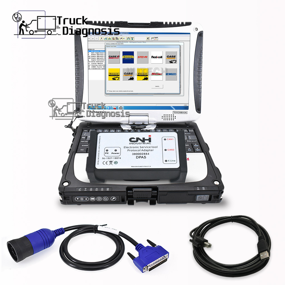 cnh est diagnostic with dpa5 tool