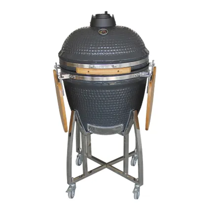 Big Red Green Outdoor Kitchen Barbeque Smoker BBQ Ceramic Kamado Egg Grills