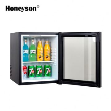 Hotel Thermoelectric Glass Door Minibar Fridge for Sale