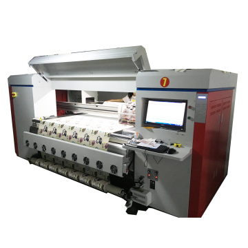 China gemaakte DX5-hoofden rollen om te rollen Digitale riemtype directe textielprinter