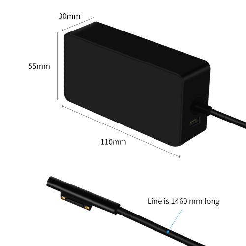 Hot selling Laptop adapter 12V 2.58A 39W Laptop Charger AC Adapter for Microsoft Surface Pro 3/4/5