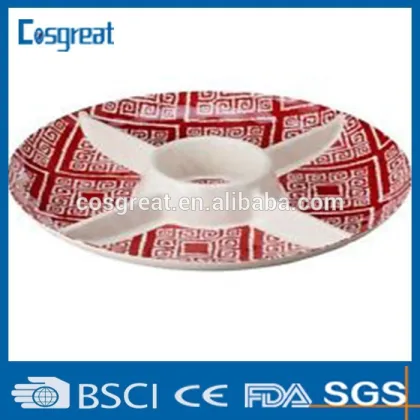 high quality melamine chip and dip popular among western country