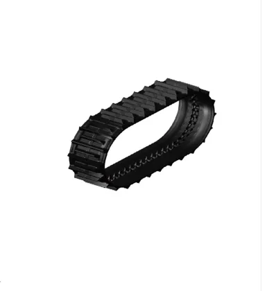 New Terex Excavator Rubber Track Spare Parts for Construction Machinery