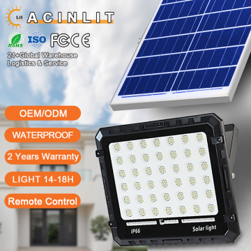 30W LED Solar Security Flood Light IP65 Outdoor LED Street Light