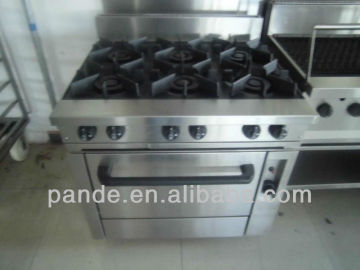 6 Burner stove with Convection Oven,stove with oven