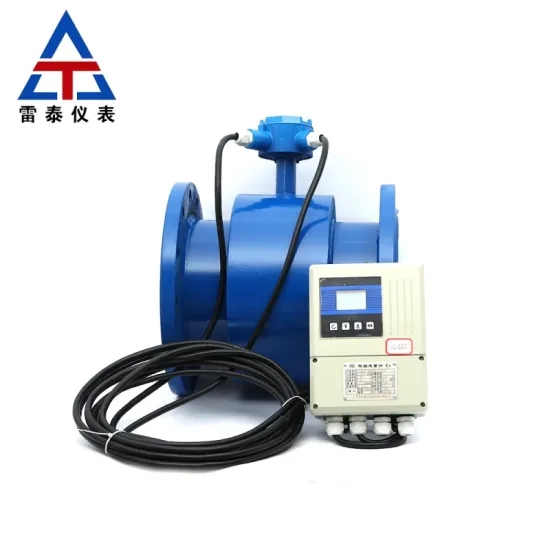 Intelligent digital split electromagnetic flowmeter