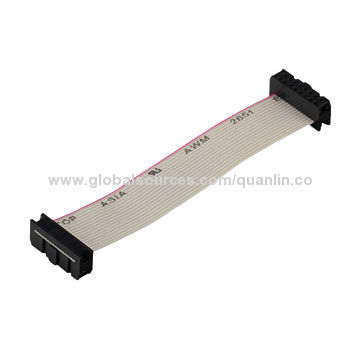 UL2651 1.27mm Pitch flat cable with 16p Connector