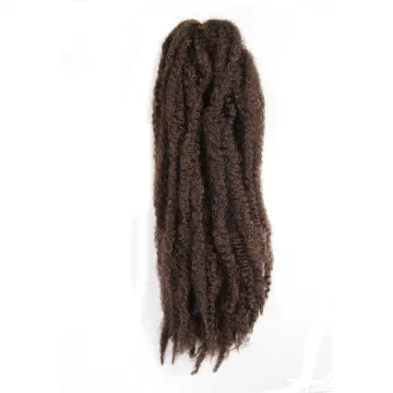 X-TRESS Long Synthetic Hair Braiding Extensions Marley Kinky Curly Black Crochet Braids Hair Bundles For Afro Dreadlocks Braids