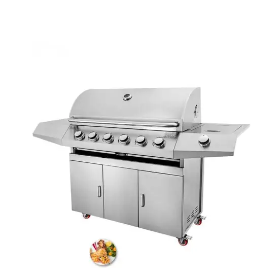 Chicken Gas Bbq Grill Outdoor Stainless Steel Grill