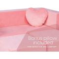 Couch pour enfants en peluche matelas pliant pour enfants modulaires