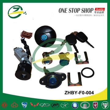 Car Lock and Key Cylinder Set for BYD F0 - BYD Auto Ignition Switch Spare Parts