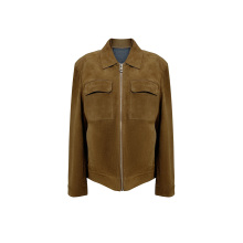Women's brown suede jacket