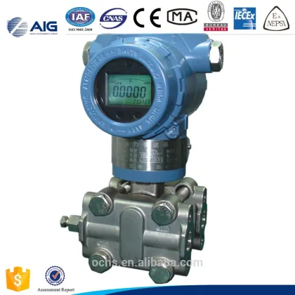 E+H silicon sensor differential pressure transmitter